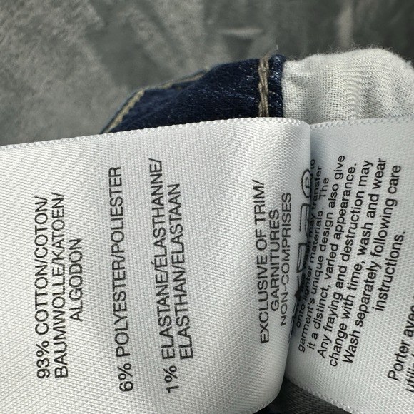 Silver Jeans Co Eddie Mens 40x30 Blue Athletic Fit Tapered - Picture 11 of 12